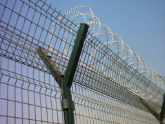 Razor wire fence play a very good deterrent effect