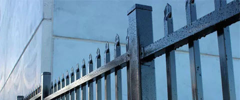 Steel Picket Fence