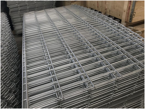 Introduction of welded mesh fencing