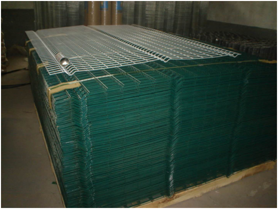 Introduction of welded mesh fencing