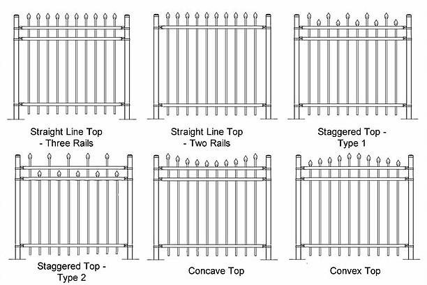 High Quality Steel Picket Fence