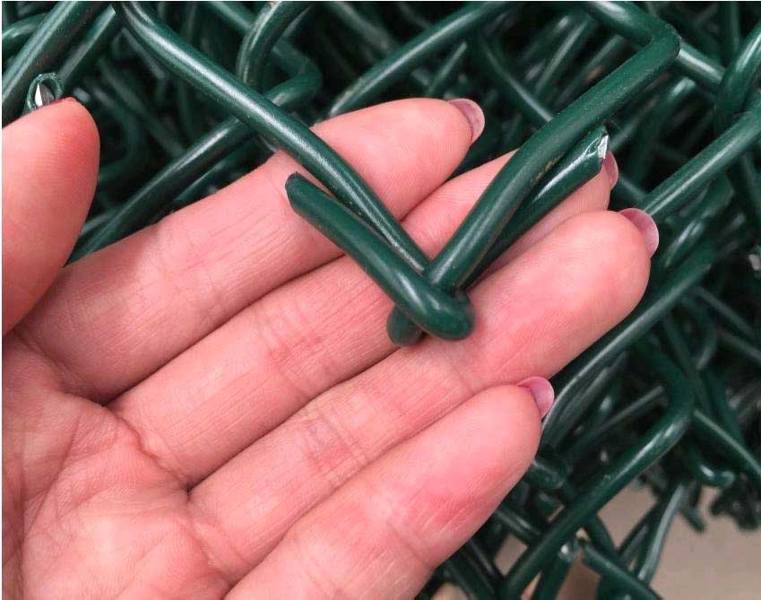 The chain link fence production