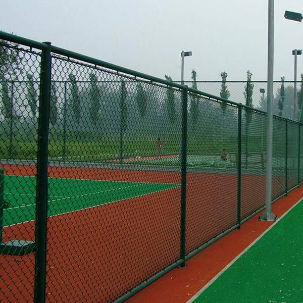 Use chain link fence material