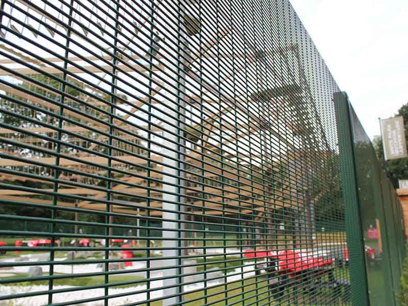 Galvanized 358 fence