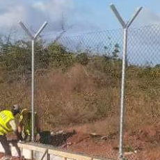 Tanzania - Chain Link Fence - Mtwara Airport