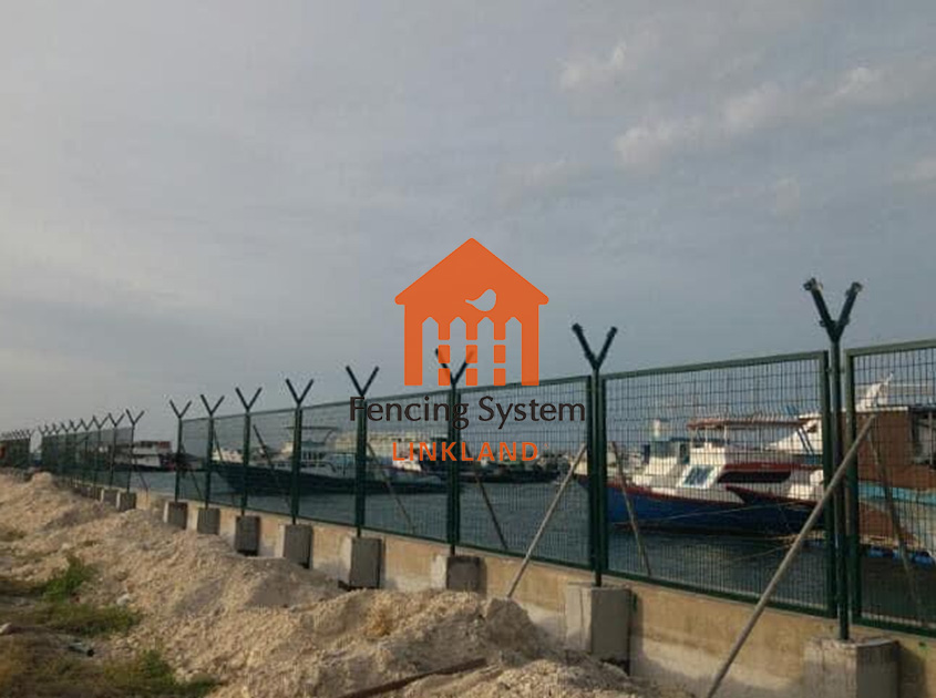 Welded wire mesh fence - - Maldives