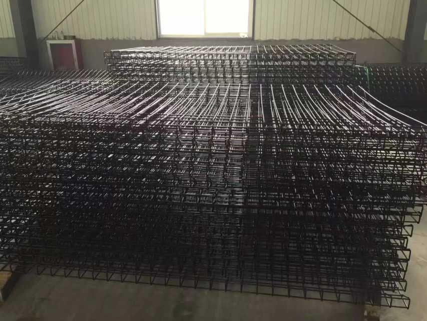 Welded metal mesh, curved welded fence, triangular metal mesh fence, 3D fence