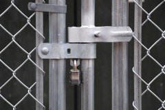 Chain link fence is often used as a variety of cost-effective fencing solutions