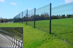 There are many types of welded mesh fences