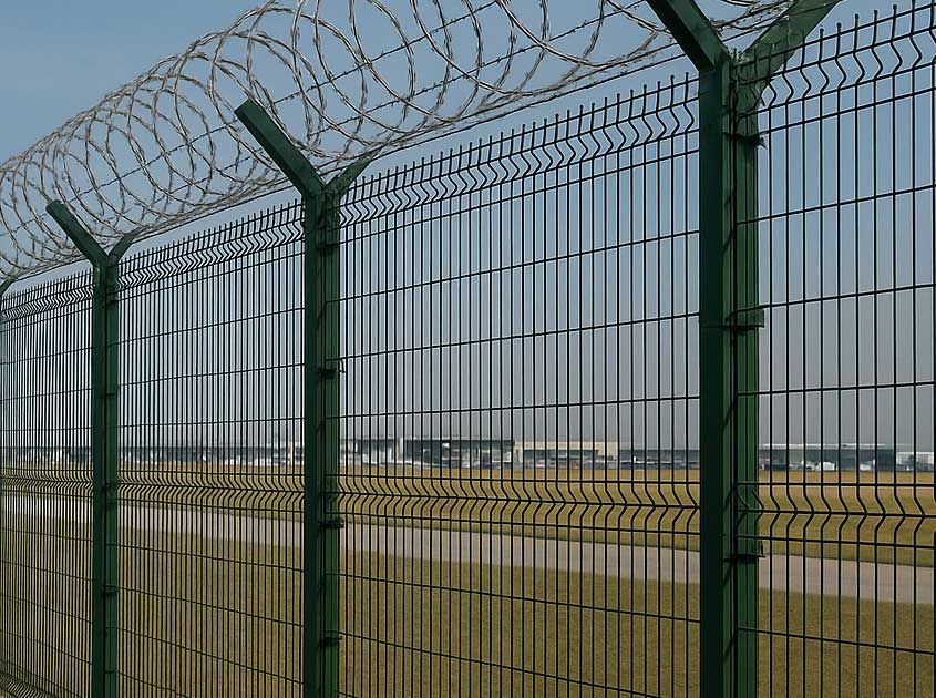 Airport Security Fence | High-Security Perimeter Protection Systems