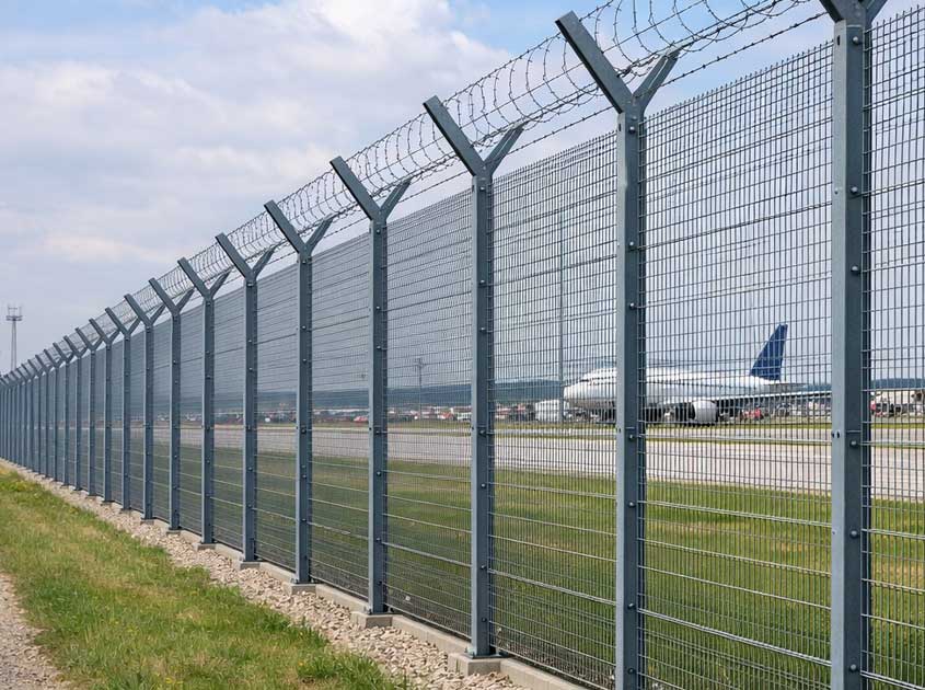 Galvanized vs Stainless Steel Security Fence for Long-Term Protection