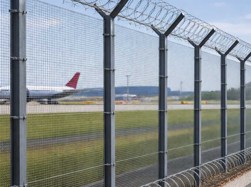 High-Security Wire Mesh for Airports, Schools, and Prisons
