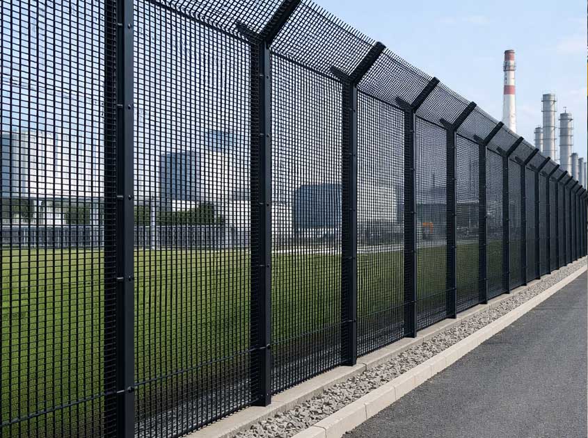 Security Fence Panels for Industrial and Commercial Use