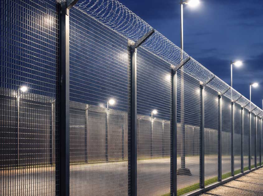 Security Fence Panels for Industrial and Commercial Use