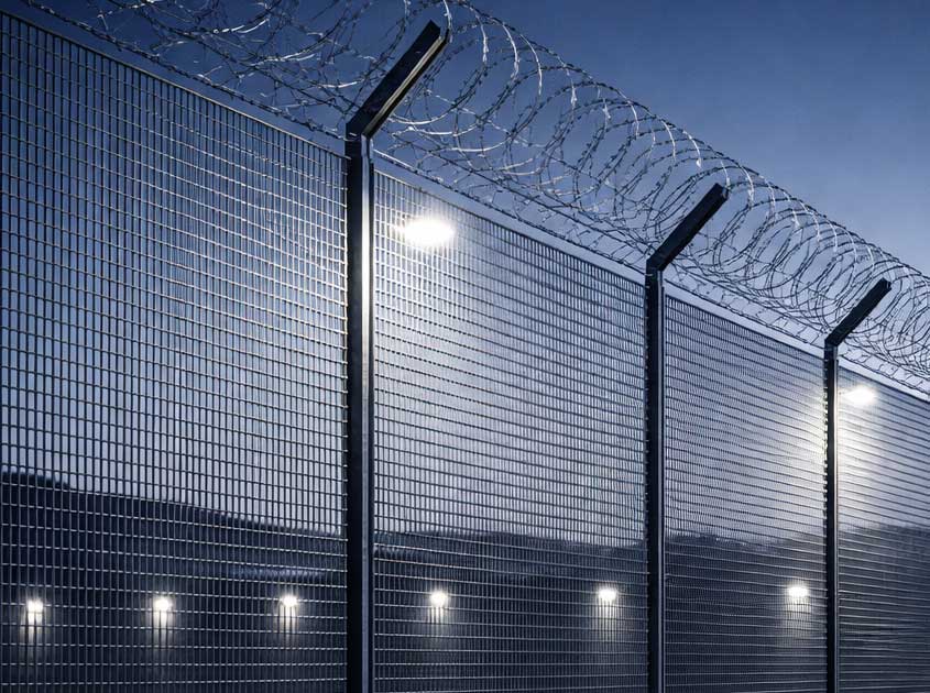 Security Fence Panels for Industrial and Commercial Use